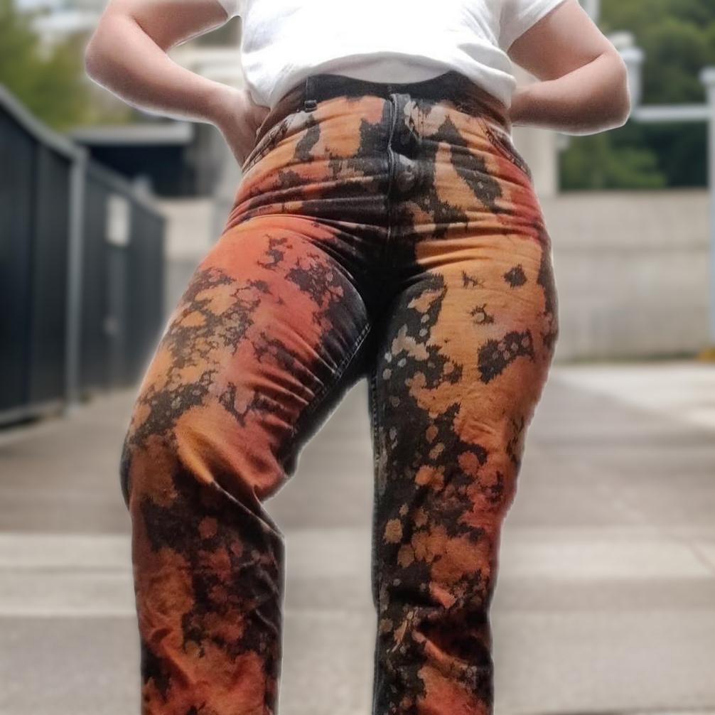Acid Wash Jeans