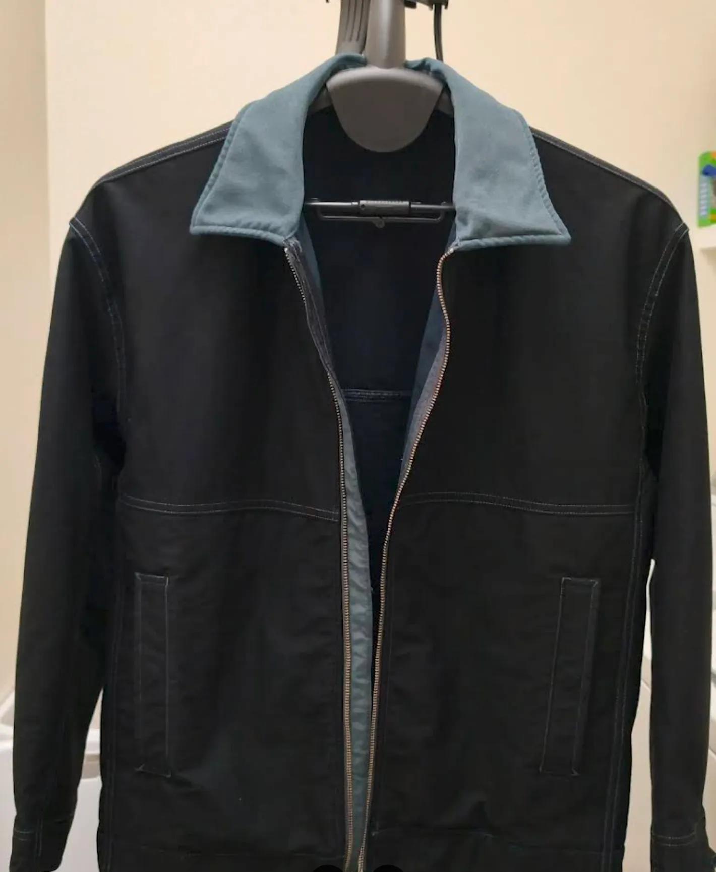 Jacket after dye